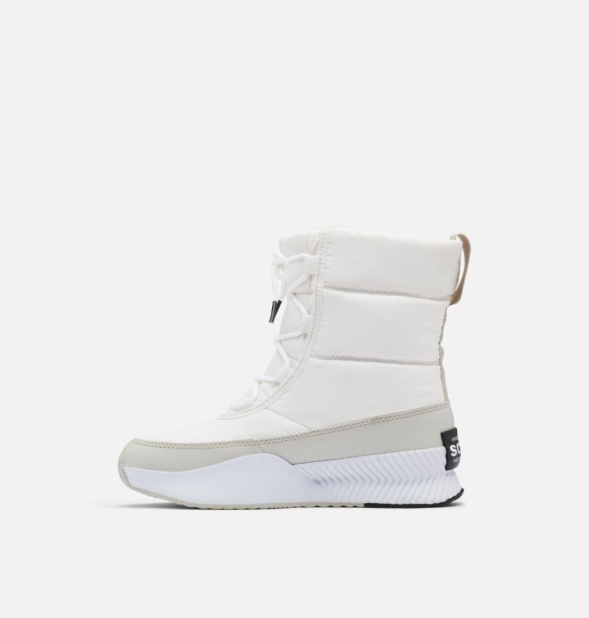 Sorel Australia Women's Out 'N About Iii Puffy Lace Boot White-Pure Silver