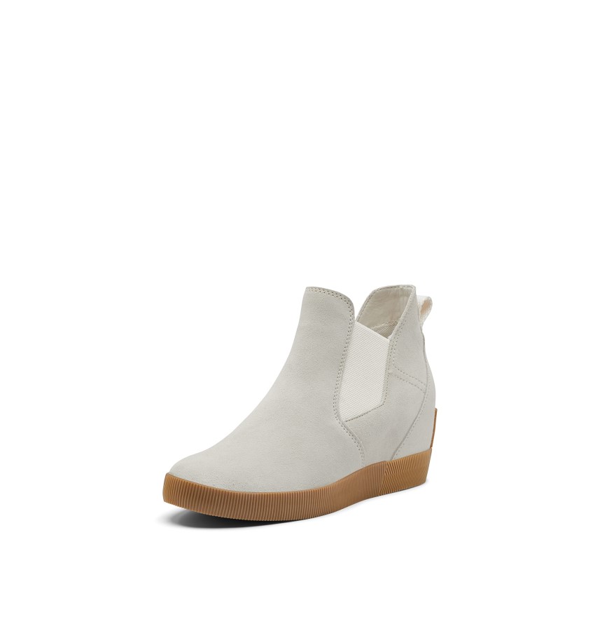 Sorel Australia Women's Out 'N About Slip-On Wedge Ii Boot Chalk White
