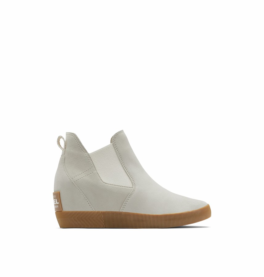 Sorel Australia Women's Out 'N About Slip-On Wedge Ii Boot Chalk White