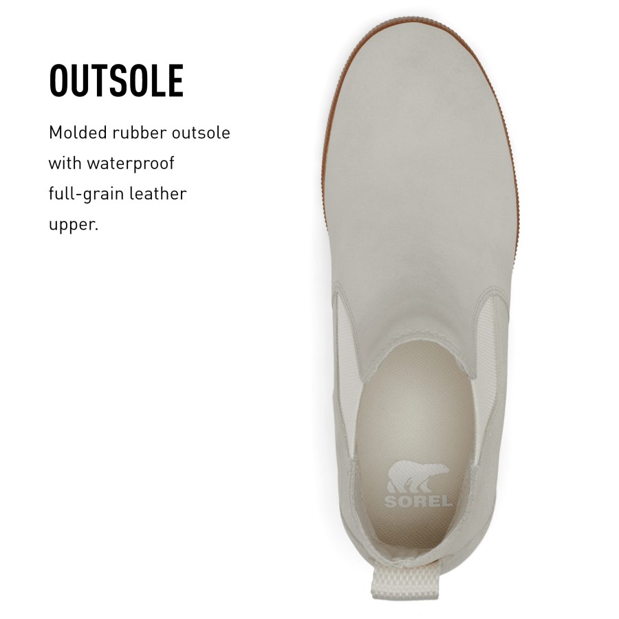 Sorel Australia Women's Out 'N About Slip-On Wedge Ii Boot Chalk White