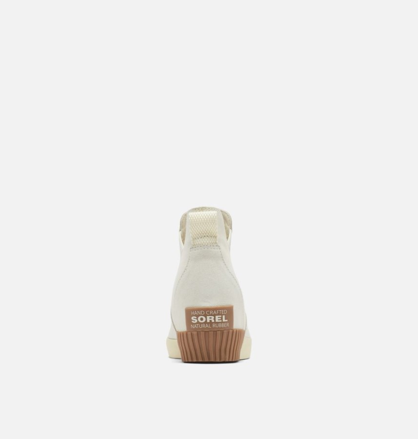 Sorel Australia Women's Out 'N About Slip-On Wedge Natural Tan-White