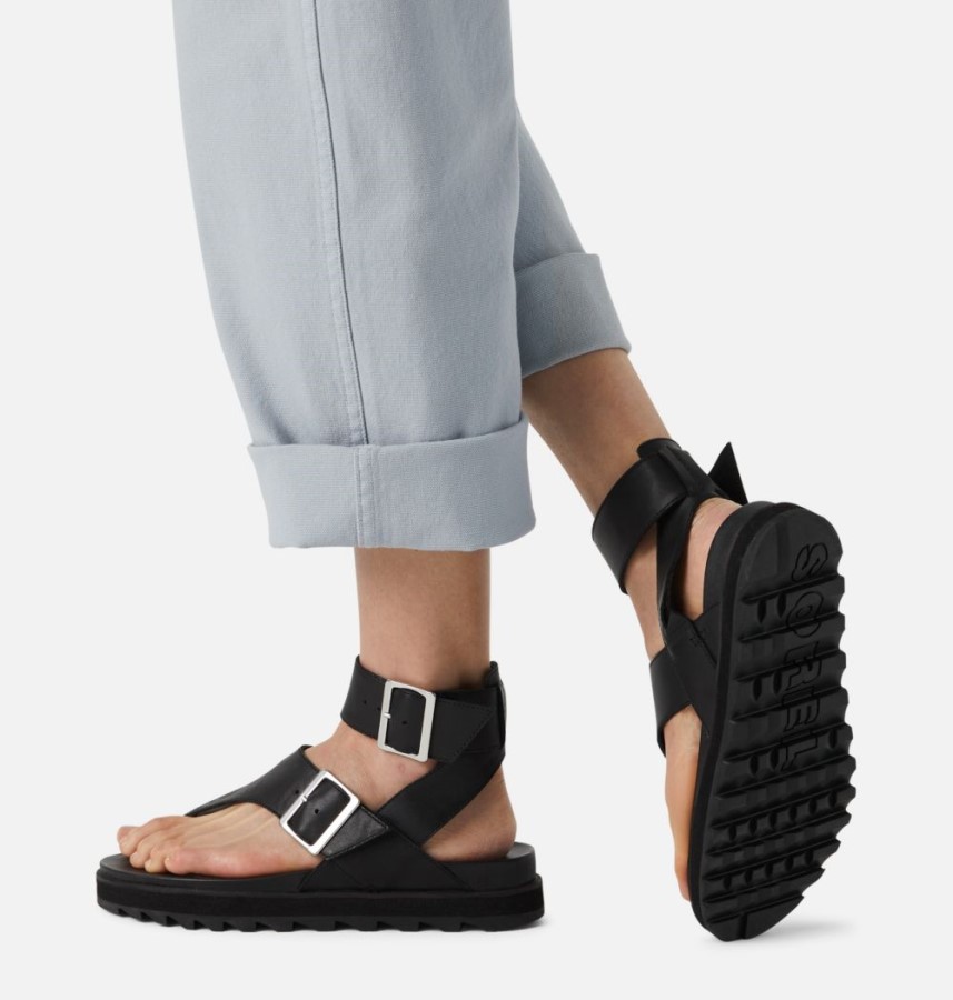 Sorel Australia Women's Roaming T-Strap Sandal Black