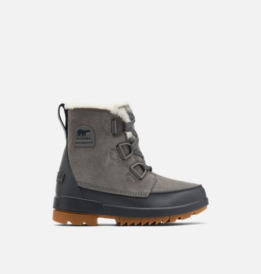 Sorel Australia Women's Torino Ii Parc Shearling Waterproof Winter Bootie Quarry