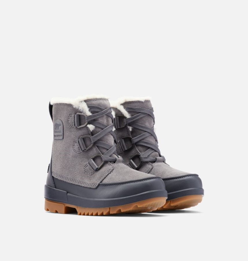 Sorel Australia Women's Torino Ii Parc Shearling Waterproof Winter Bootie Quarry