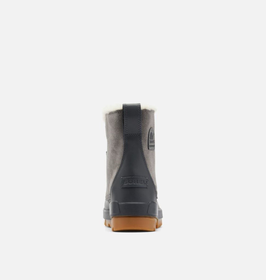 Sorel Australia Women's Torino Ii Parc Shearling Waterproof Winter Bootie Quarry