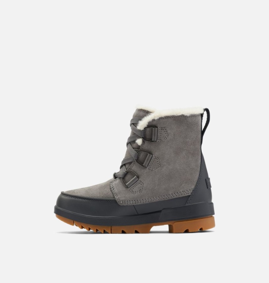 Sorel Australia Women's Torino Ii Parc Shearling Waterproof Winter Bootie Quarry