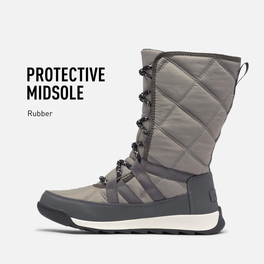 Sorel Australia Women's Whitney Ii Tall Lace Wp Snow Boot Quarry