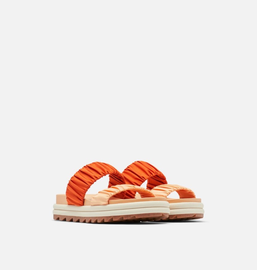 Sorel Australia Women's X Prana Roaming Two Strap Slide Sandal Faded Spark-Desert Sun