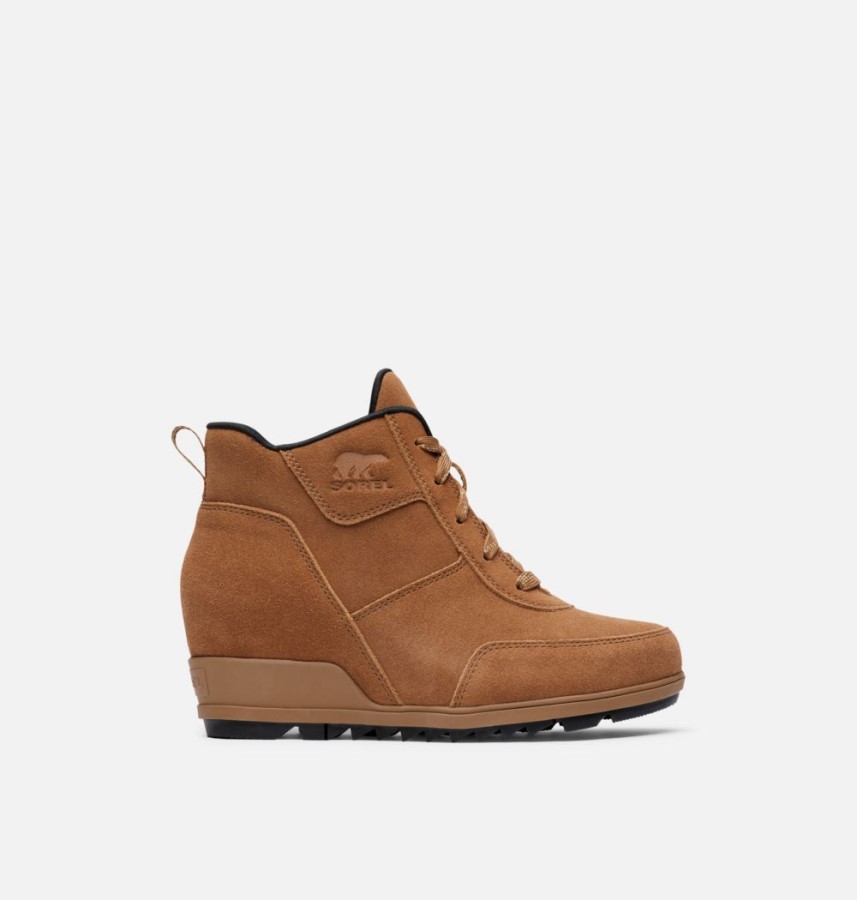Sorel Australia Womens Evie Sport Lace Bootie Velvet Tan
