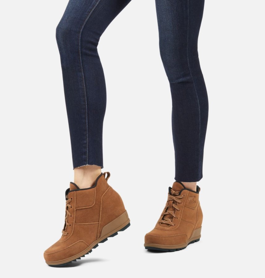 Sorel Australia Womens Evie Sport Lace Bootie Velvet Tan