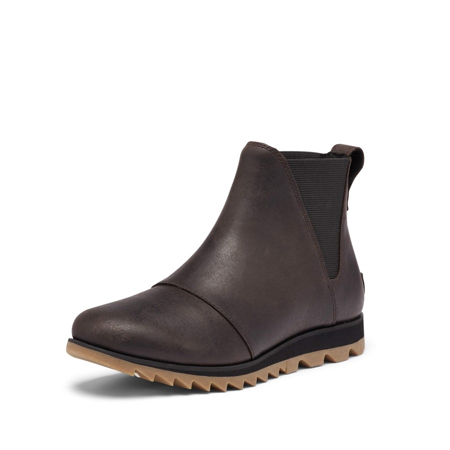 Sorel Australia Womens Harlow Chelsea Non Shell Boot Blackened Brown