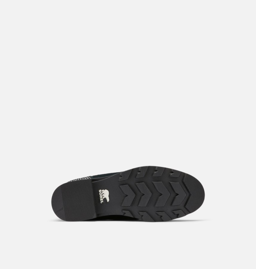 Sorel Australia Youth Emelie Chelsea Bootie Black-Sea Salt
