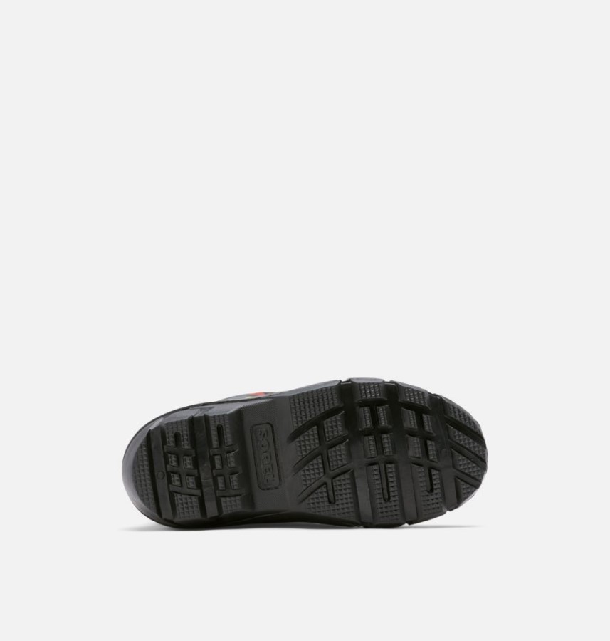Sorel Australia Youth Flurry Print Boot Black-Black
