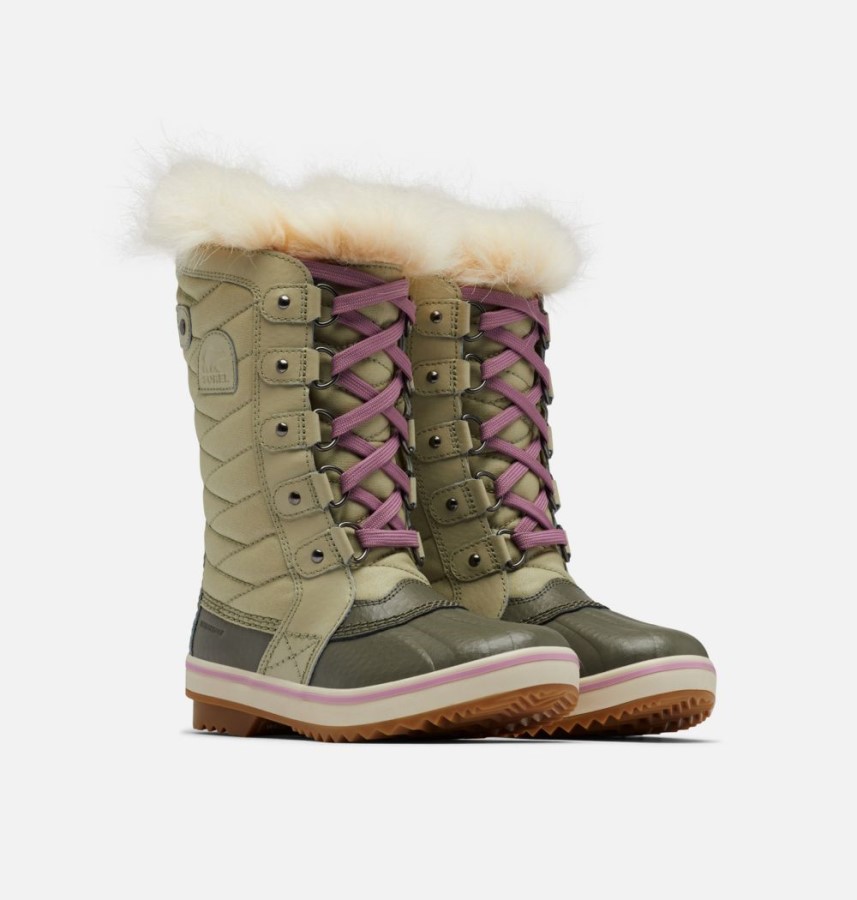 Sorel Australia Youth Tofino Ii Boot Laurel Leaf-Stone Green