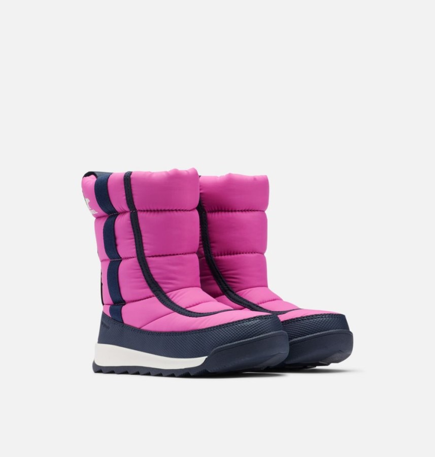 Sorel Australia Youth Whitney Ii Puffy Mid Boot Bright Lavender-Collegiate Navy