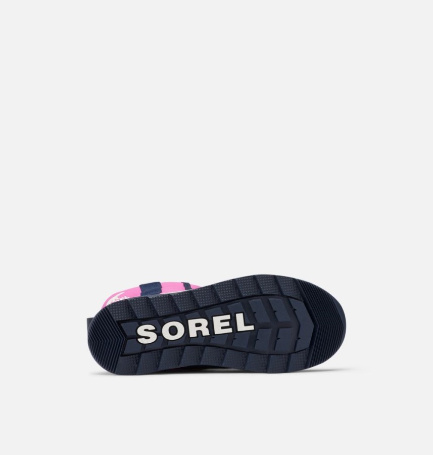 Sorel Australia Youth Whitney Ii Puffy Mid Boot Bright Lavender-Collegiate Navy