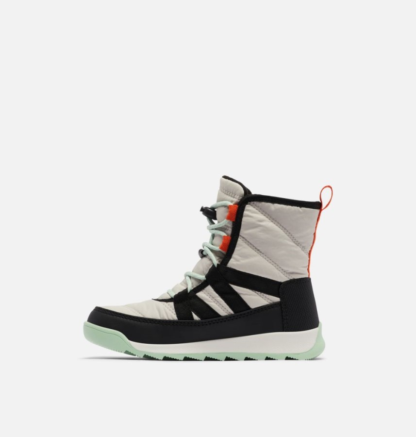 Sorel Australia Youth Whitney Ii Short Lace Boot Moonstone-Black