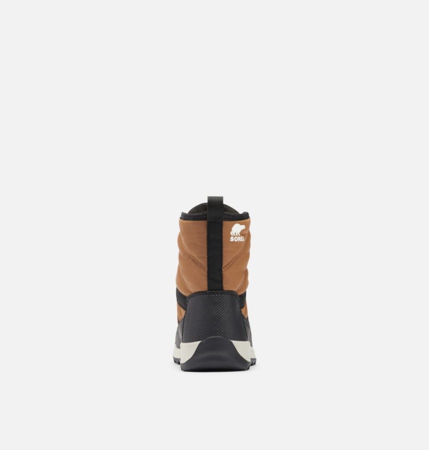 Sorel Australia Youth Whitney Ii Short Lace Winter Boot Elk-Black