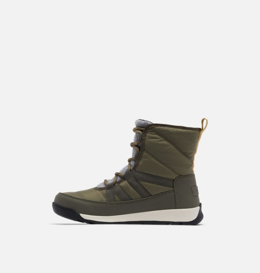 Stone Green-Black Sorel Australia Women's Whitney Ii Short Lace Boot