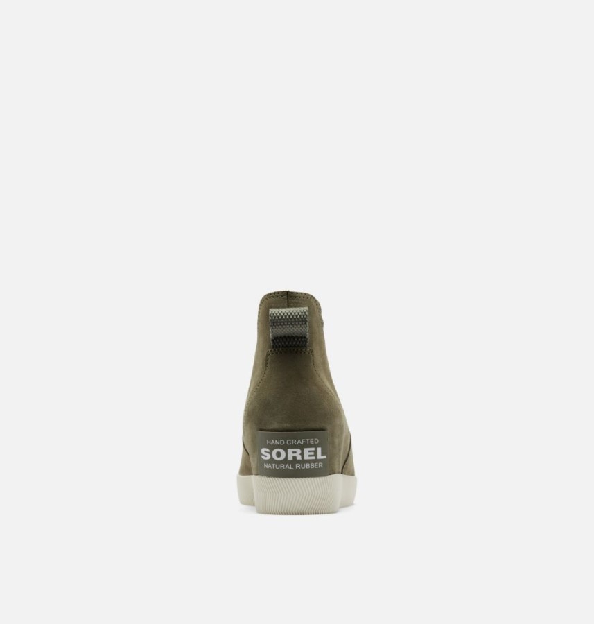 Stone Green-Laurel Leaf Sorel Australia Women's Out N About Slip-On Wedge Bootie