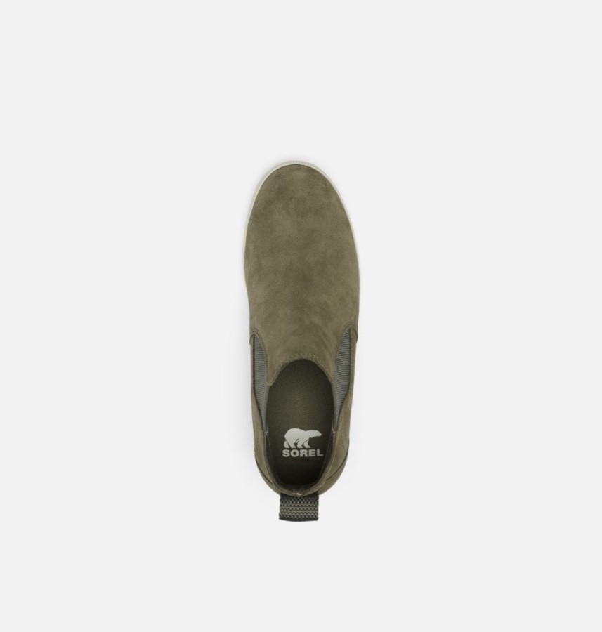 Stone Green-Laurel Leaf Sorel Australia Women's Out N About Slip-On Wedge Bootie