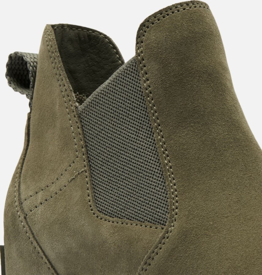 Stone Green-Laurel Leaf Sorel Australia Women's Out N About Slip-On Wedge Bootie