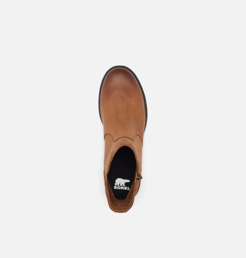 Taffy Leather-Black Women's Emelie Ii Zip Bootie Sorel Australia