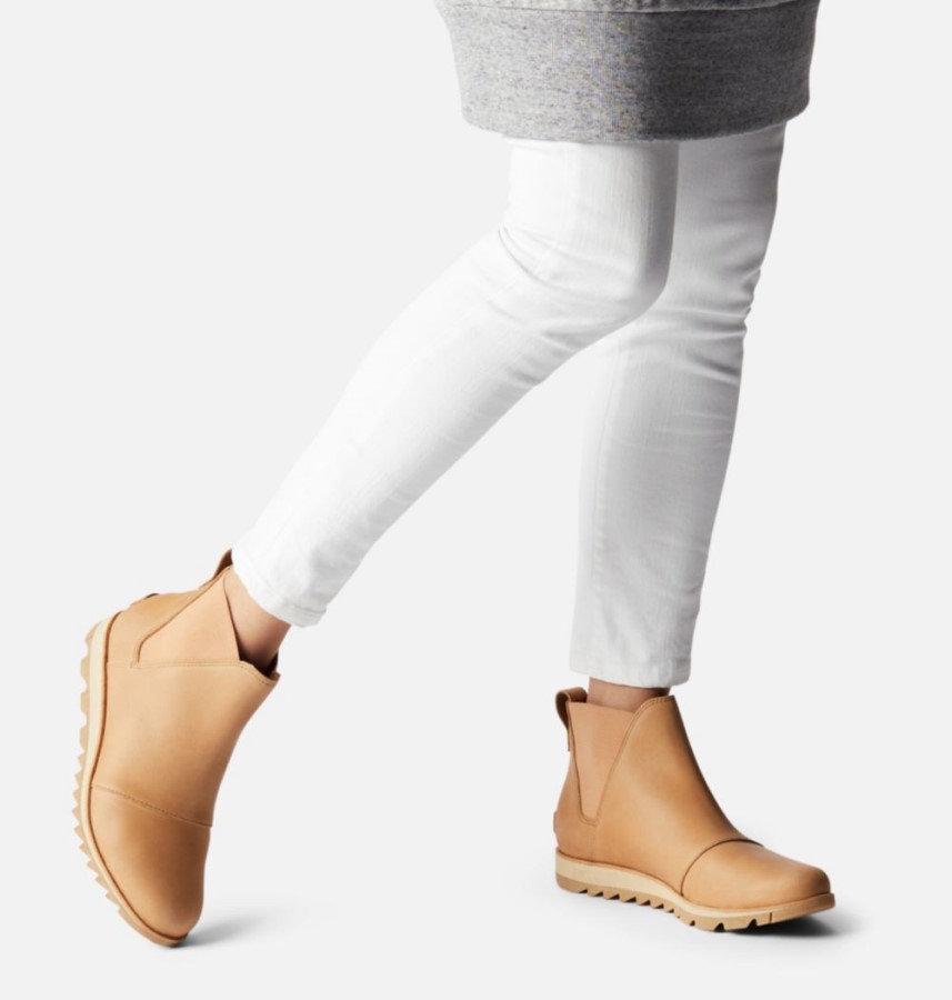 Tawny Buff-Gum 2 Women's Harlow Chelsea Bootie Sorel Australia