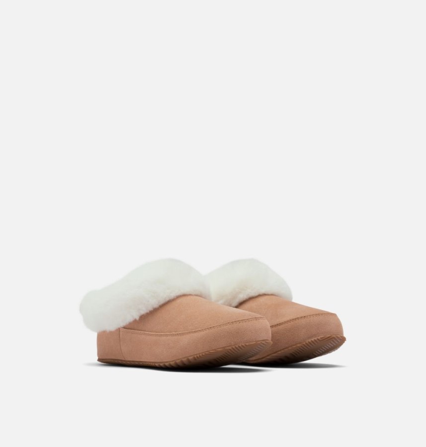 Tawny Buff-Natural Women's Go Coffee Run Slipper Sorel Australia