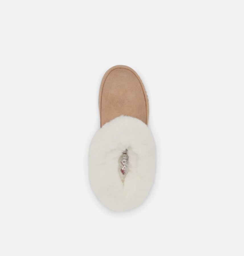 Tawny Buff-Natural Women's Go Coffee Run Slipper Sorel Australia