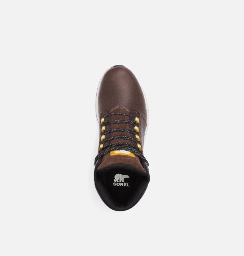 Tobacco-Black Men's Mac Hill Mid Ltr Boot Sorel Australia