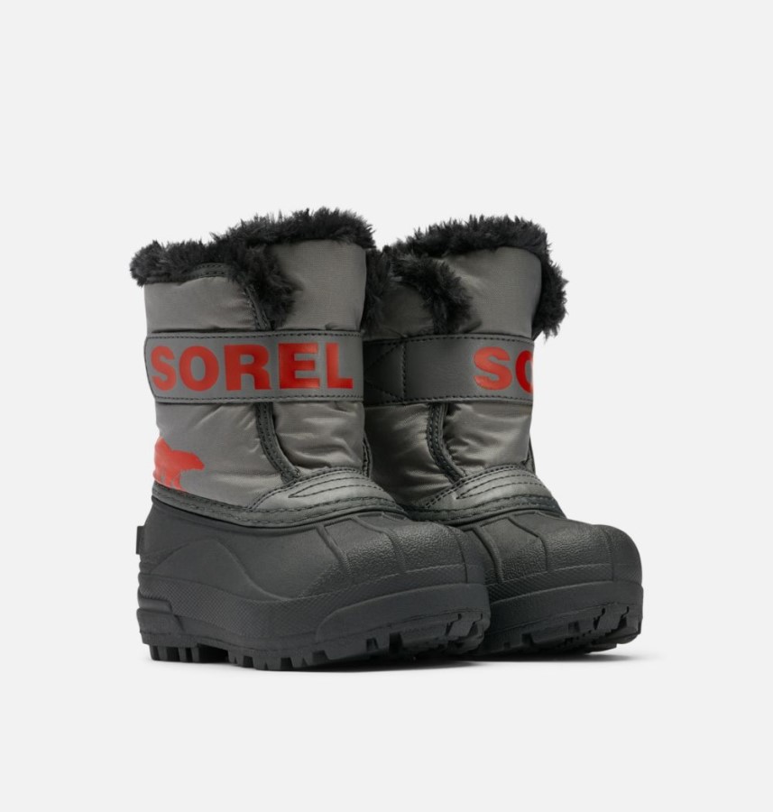 Toddler Snow Commander Boot Quarry-Cherrybomb Sorel Australia