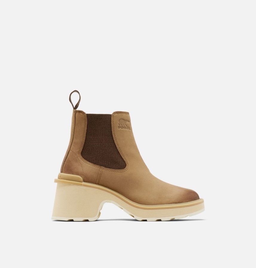 Umber-Ceramic Women's Hi-Line Heel Chelsea Boot Sorel Australia