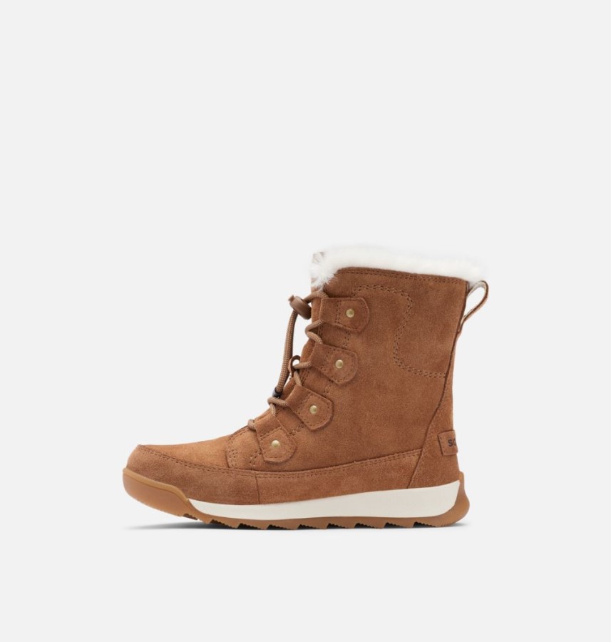 Velvet Tan-Chalk Kids' Whitney Ii Joan Lace Winter Boot Sorel Australia