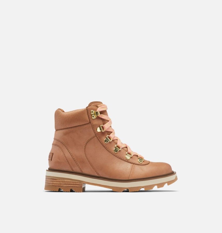 Velvet Tan-Gum 2 Women's Lennox Hiker Stkd Boot Sorel Australia