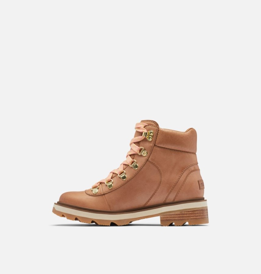 Velvet Tan-Gum 2 Women's Lennox Hiker Stkd Boot Sorel Australia