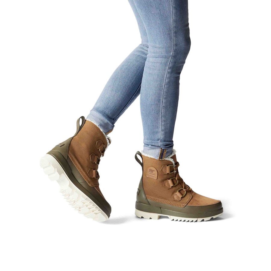 Velvet Tan Olive Green Women's Winter Boots Torino Ii Wp Sorel Australia