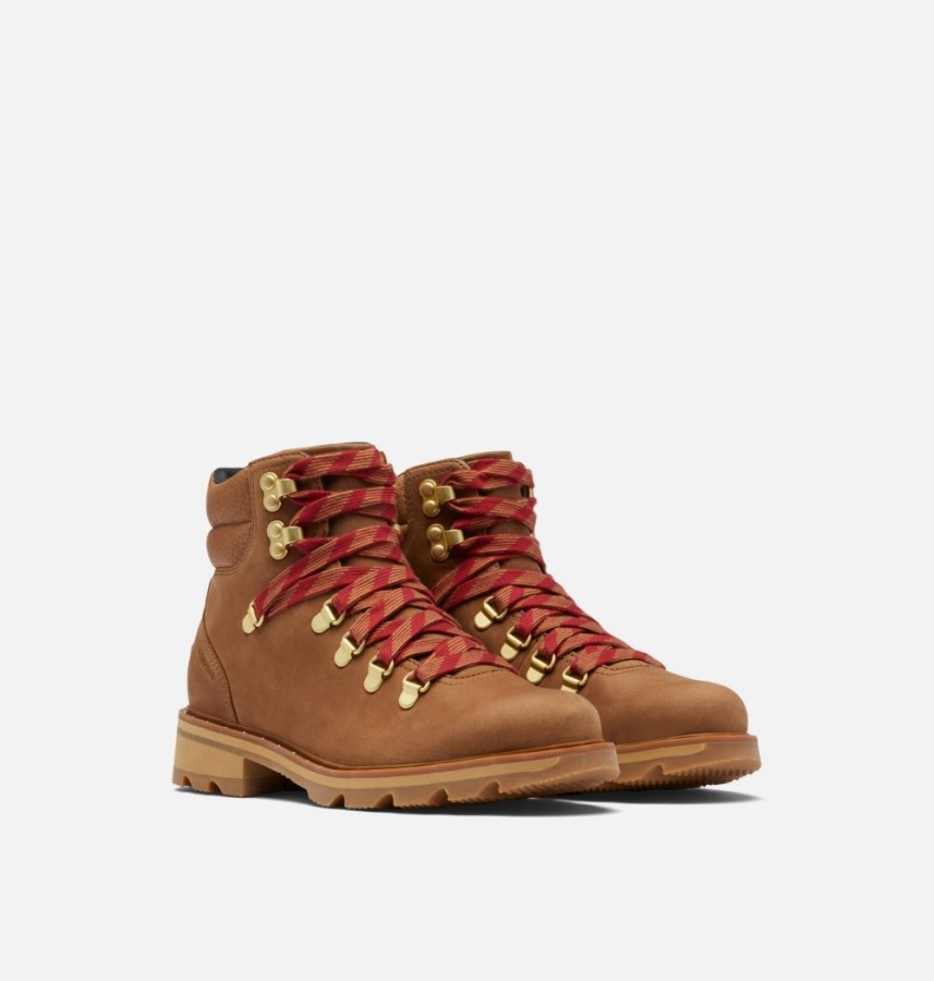 Velvet Tan-Sahara Women's Lennox Hiker Bootie Sorel Australia
