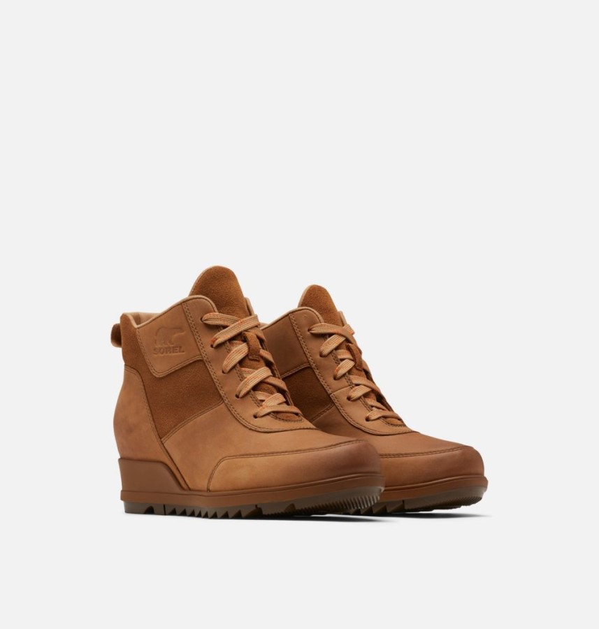 Velvet Tan-Umber Sorel Australia Women's Evie Sport Lace Bootie