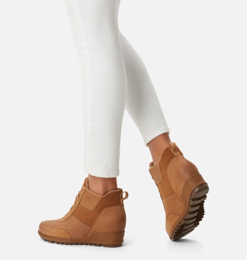 Velvet Tan-Umber Sorel Australia Women's Evie Sport Lace Bootie