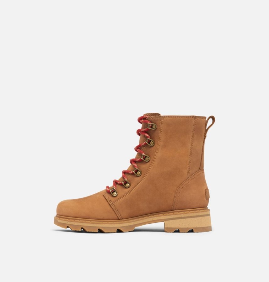 Velvet Tan Women's Lennox Lace Waterproof Boot Sorel Australia