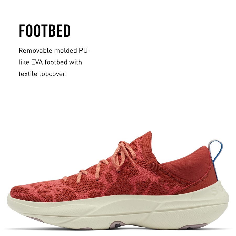 Warp Red Chalk Sorel Australia Women's Explorer Blitz Stride Lace Shoes