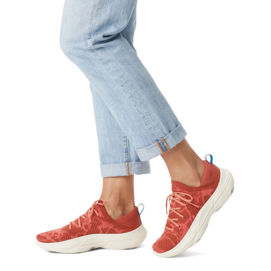 Warp Red Chalk Sorel Australia Women's Explorer Blitz Stride Lace Shoes