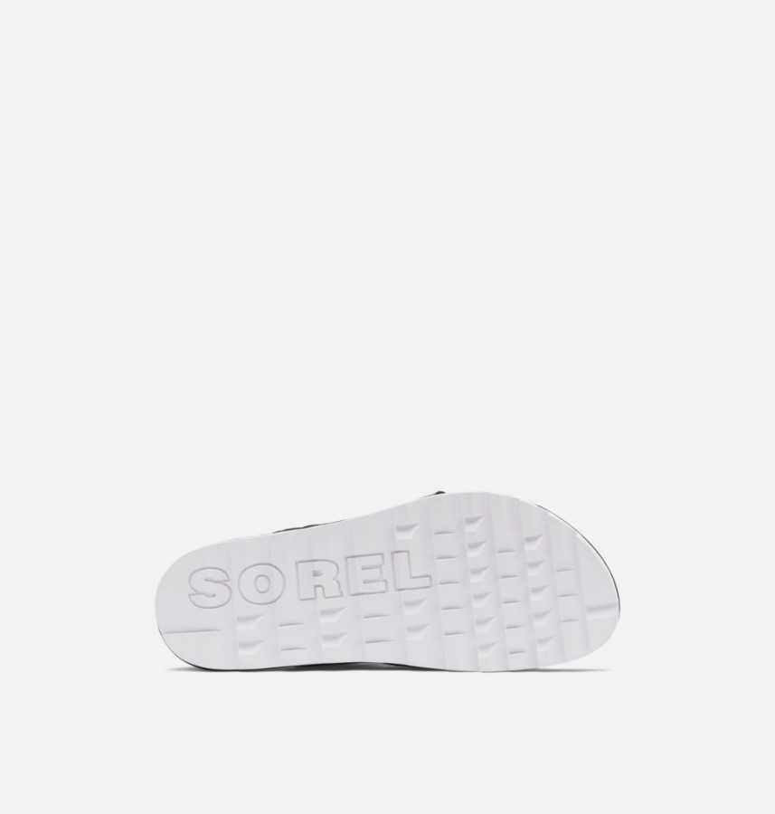 White-Black Women's Roaming Sport Slide Sandal Sorel Australia
