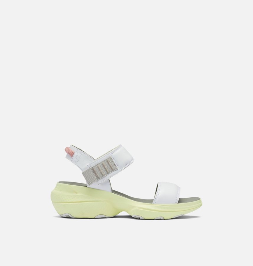 White-Bolt Hint Sorel Australia Women's Explorer Blitz Stride Sandal
