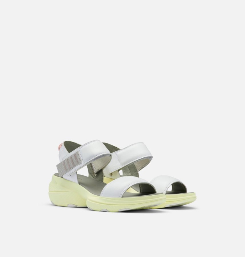 White-Bolt Hint Sorel Australia Women's Explorer Blitz Stride Sandal
