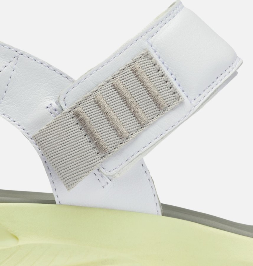 White-Bolt Hint Sorel Australia Women's Explorer Blitz Stride Sandal