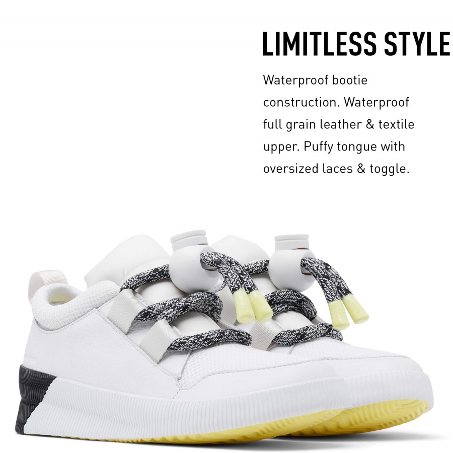 White Sorel Australia Women's Out N About Plus Street Sneak