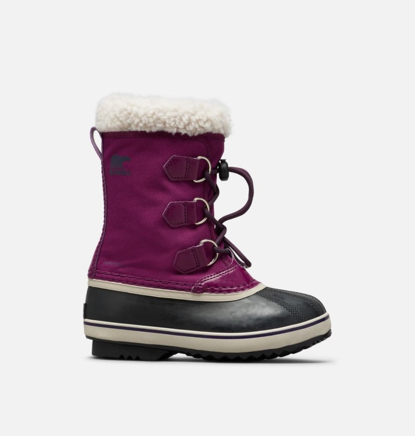 Wild Iris-Dark Plum Youth Yoot Pac Nylon Boot Sorel Australia