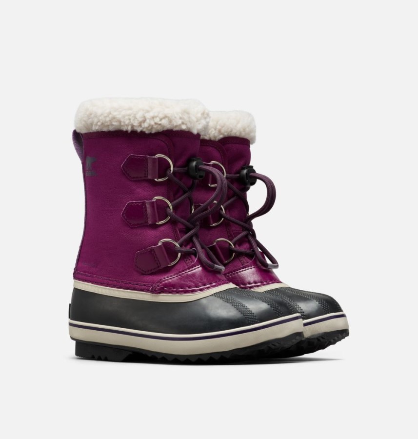 Wild Iris-Dark Plum Youth Yoot Pac Nylon Boot Sorel Australia